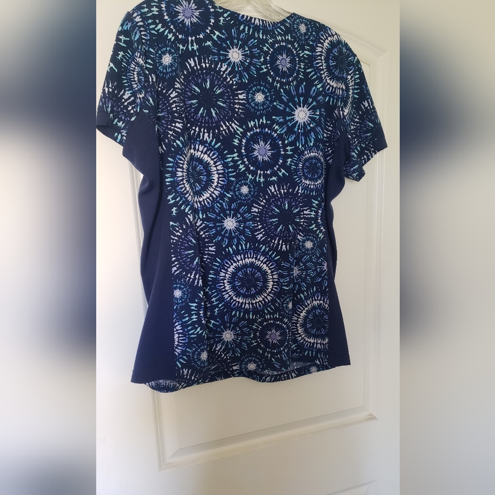 Blue Firework Patterned Top - Picture 3 of 3